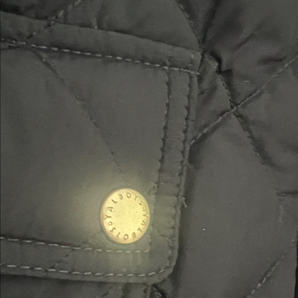 Talbots Black Vest with Gold Accents - Picture 5 of 12